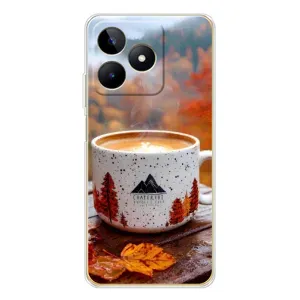 Чехол с принтом «Кофе на природе» для Realme Note 60