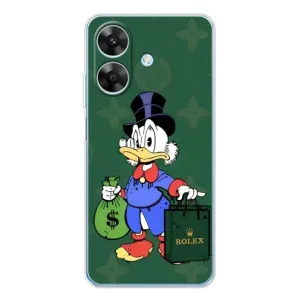 Чехли для Realme Note 60x - Скрудж МакДак Louis Vuitton (PREMIUMPrint) (Богата Утка)