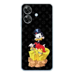 Чехли для Realme Note 60x - Скрудж МакДак Louis Vuitton (PREMIUMPrint) (Богатство Макдака)