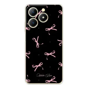 Чохол з принтом «Банти на чорному» для Realme Note 70