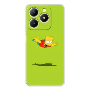 Чjхол з Сімпсонами для RealMe Note 70 (VPrint) (Барт Сімпсон)