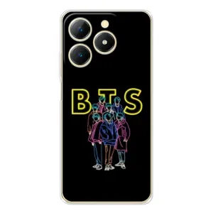 Чехол с принтом «BTS стайл» для Realme Note 70