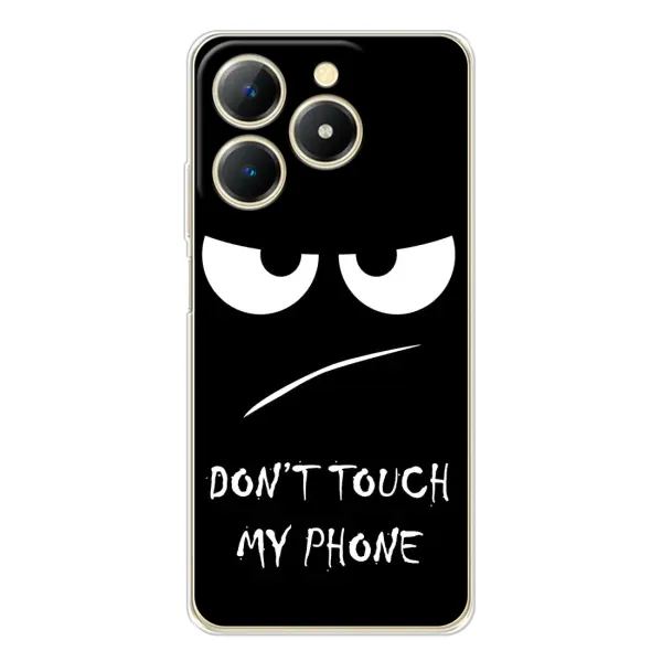 Чехол с принтом «Dont Touch» для Realme Note 70 Чехол с принтом «Dont Touch» для Realme Note 70