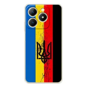 Украинские Чехлы для RealMe Note 70 с картинкой УПА (AlphaPrint) (Прапор УПА)