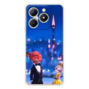Чехол с принтом «Романтический вечер Зверополис» для Realme Note 70