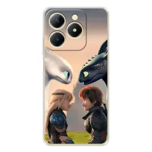 Чохол як приборкати дракона на RealMe Note 70 (Гикавка і Астрід)