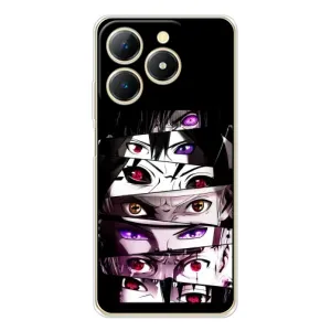 Чехол с принтом «Глаза Anime» для Realme Note 70