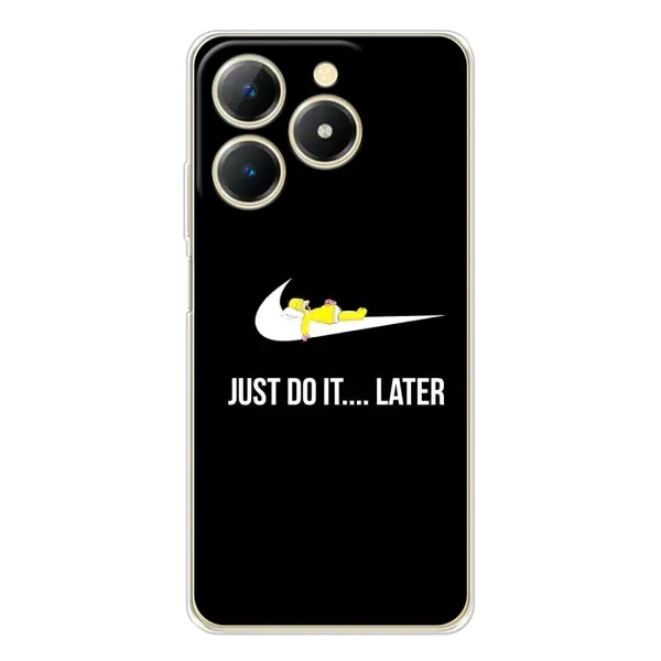 Чохол з принтом «Гомер Later» для Realme Note 70 Чохол з принтом «Гомер Later» для Realme Note 70
