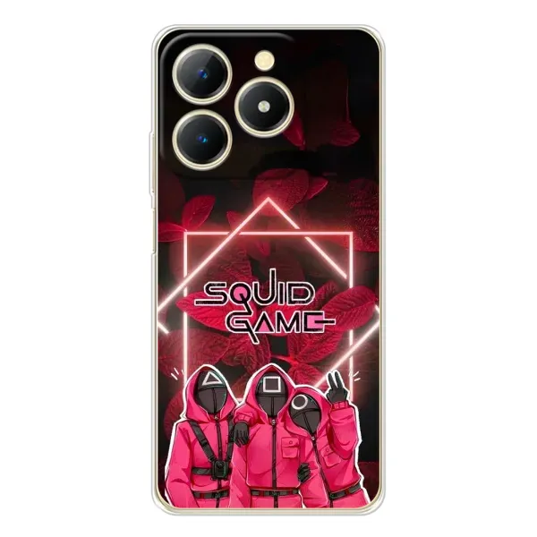 Чехол с принтом «Охранники Игра кальмара» для Realme Note 70