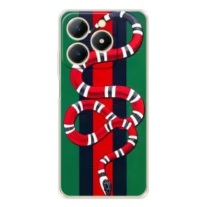 Чохли  GUCCI для РеалМі Нет 70 (AlphaPrint) (Gucci змія)