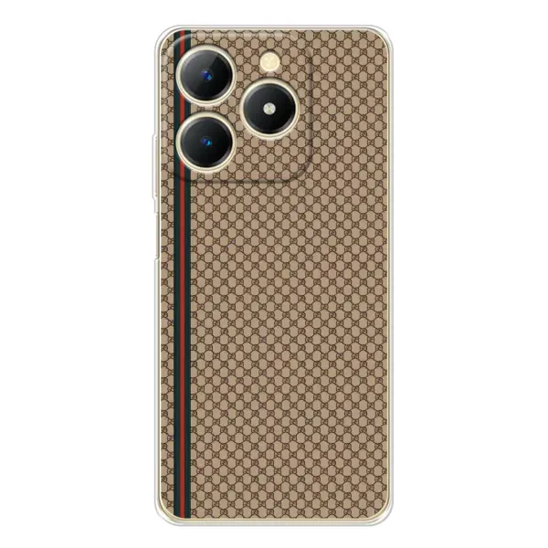 Чехол с принтом «Гуччи полоса» для Realme Note 70