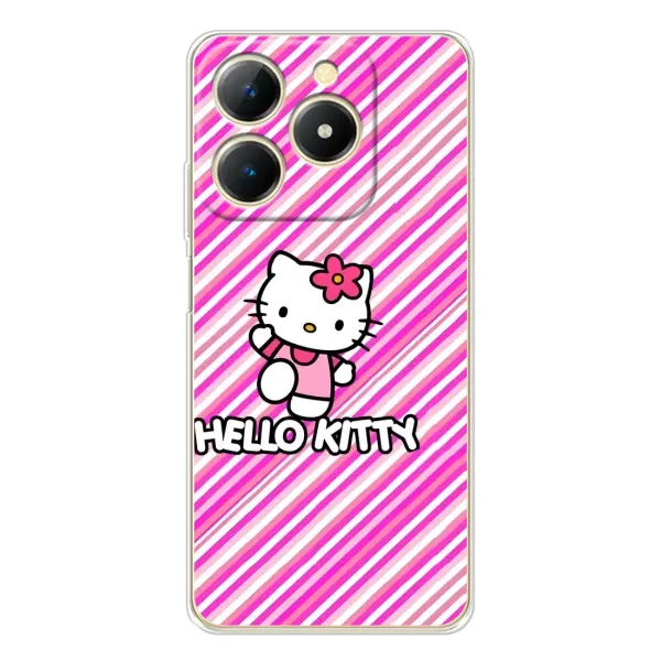 Чехол с принтом «Hello Kytty» для Realme Note 70