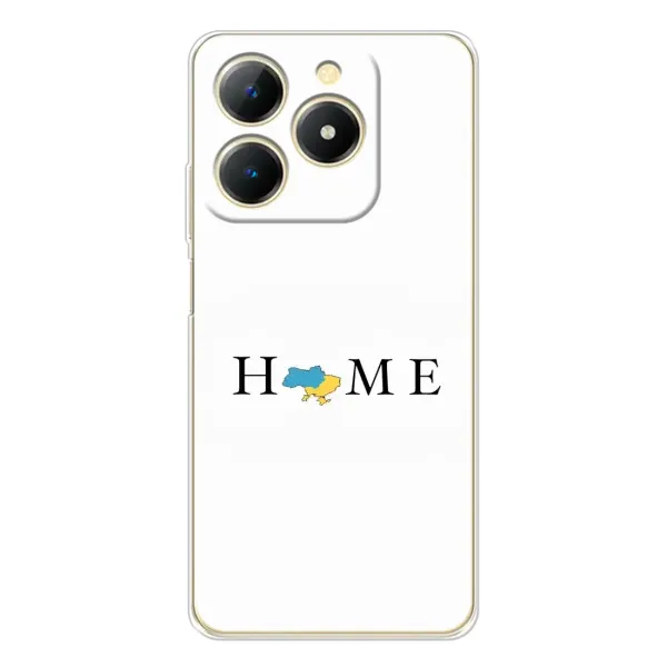 Чехол с принтом «Home» для Realme Note 70