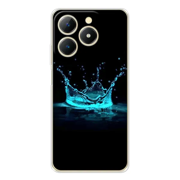 Чехол с принтом «Капля короны» для Realme Note 70 Чехол с принтом «Капля короны» для Realme Note 70