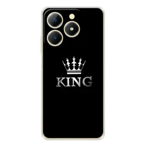 Чехол с принтом «KING» для Realme Note 70