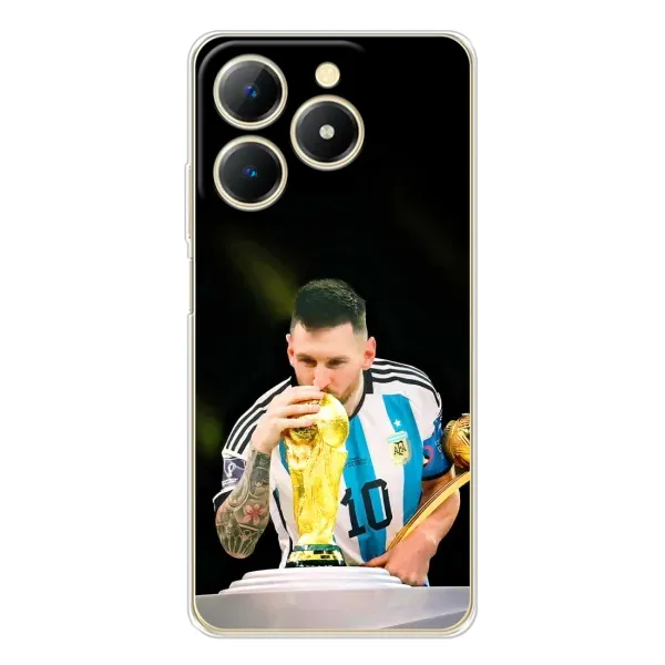 Чохол з принтом «Кубок Мессі» для Realme Note 70 Чохол з принтом «Кубок Мессі» для Realme Note 70