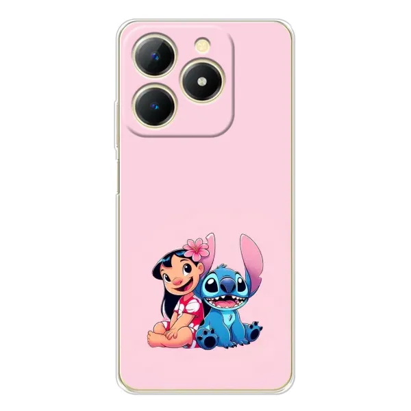 Чехол с принтом «Лило и Стич» для Realme Note 70