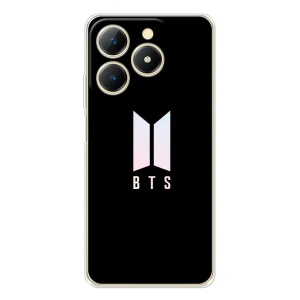 Чехол с принтом «Лого BTS» для Realme Note 70 Чехол с принтом «Лого BTS» для Realme Note 70