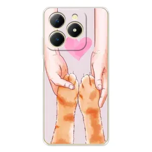 Чехол с принтом «Любовь к котикам» для Realme Note 70