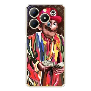 Чохол з принтом «Mario LV» для Realme Note 70