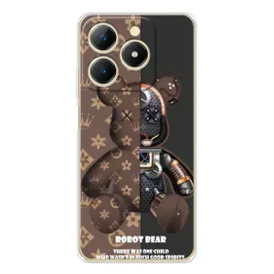 Круті Чохли Луі Віттон для RealMe Note 70 (AlphaPrint) (Ведмідь Луі Вітон)