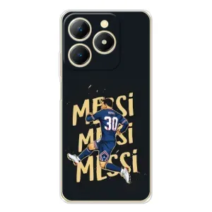 Чохол з принтом «Messi ПСЖ» для Realme Note 70