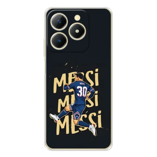Чохол з принтом «Messi ПСЖ» для Realme Note 70 Чохол з принтом «Messi ПСЖ» для Realme Note 70