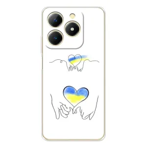 Чехол с принтом «Мир Украине» для Realme Note 70