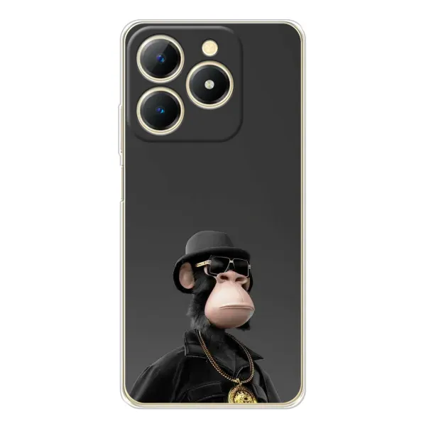 Чехол с принтом «Обезьяна NFT» для Realme Note 70 Чехол с принтом «Обезьяна NFT» для Realme Note 70