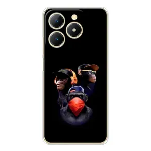 Чехол с принтом «Три обезьяны» для Realme Note 70