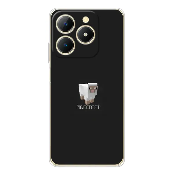 Чохол з принтом «Овечка Майнкрафт» для Realme Note 70 Чохол з принтом «Овечка Майнкрафт» для Realme Note 70