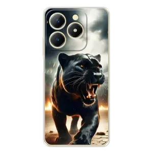 Чохол з принтом «Чорна пантера» для Realme Note 70