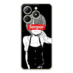 Чехол с принтом «Senpai» для Realme Note 70