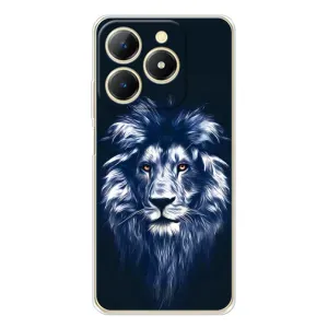 Чехол с принтом «Синий Лев» для Realme Note 70