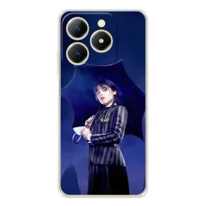 Чохли Венсдей на RealMe Note 70 Уенсдей (AlphaPrint) (Венздей з парасолькою)