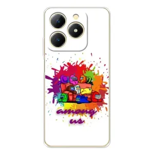 Чехол Амонг Ас для RealMe Note 70 (AlphaPrint)