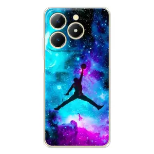 Чохли для RealMe Note 70 - з картинкою JORDAN (AlphaPrint) (Яскравий Джордан)