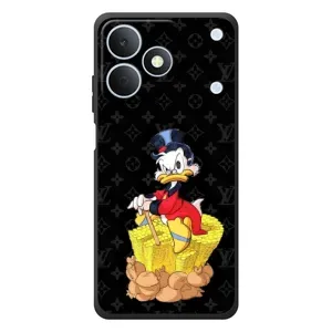 Чехли для RealMe Note 80 - Скрудж МакДак Louis Vuitton (PREMIUMPrint) (Богатство Макдака)
