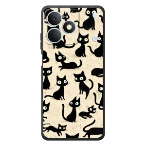 Чехол с рисунком кот на RealMe Note 80