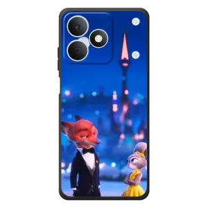 Чохол Зоотрополіс на RealMe Note 80 (Романтичний вечір Зоотрополіс)
