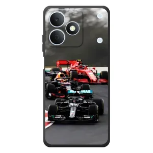 Чехол с принтом «Гонка Формула 1» для Realme Note 80
