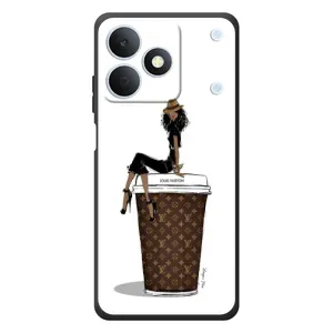 Чохли Луі Вітон для RealMe Note 80 (AlphaPrint - LOUIS VUITTON) (кава LOUIS VUITTON)