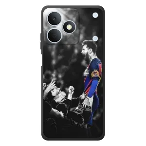 Чехлы Месси для RealMe Note 80 (AlphaPrint)