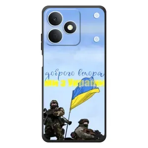 Чохли (Доброго вечора, ми за України) для Реалмі Ноут 80 (AlphaPrint) (Ми з України)