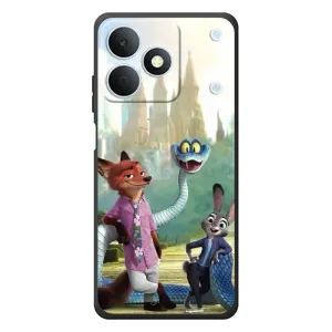 Чохол Зоотрополіс на RealMe Note 80 (Герої мультфільму Зоотрополіс)