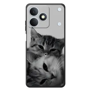 Чохол з принтом «Пара котів» для Realme Note 80