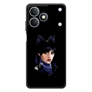 Чохли Венсдей на RealMe Note 80 Уенсдей (AlphaPrint) (серйозна Венздей)