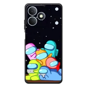 Чехол Амонг Ас для RealMe Note 80 (AlphaPrint)