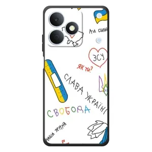 Чохли (Доброго вечора, ми за України) для Реалмі Ноут 80 (AlphaPrint) (Стикер)