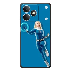 Чохол з принтом Фантастична четвірка для RealMe Note 80 (Сью Сторм політ)